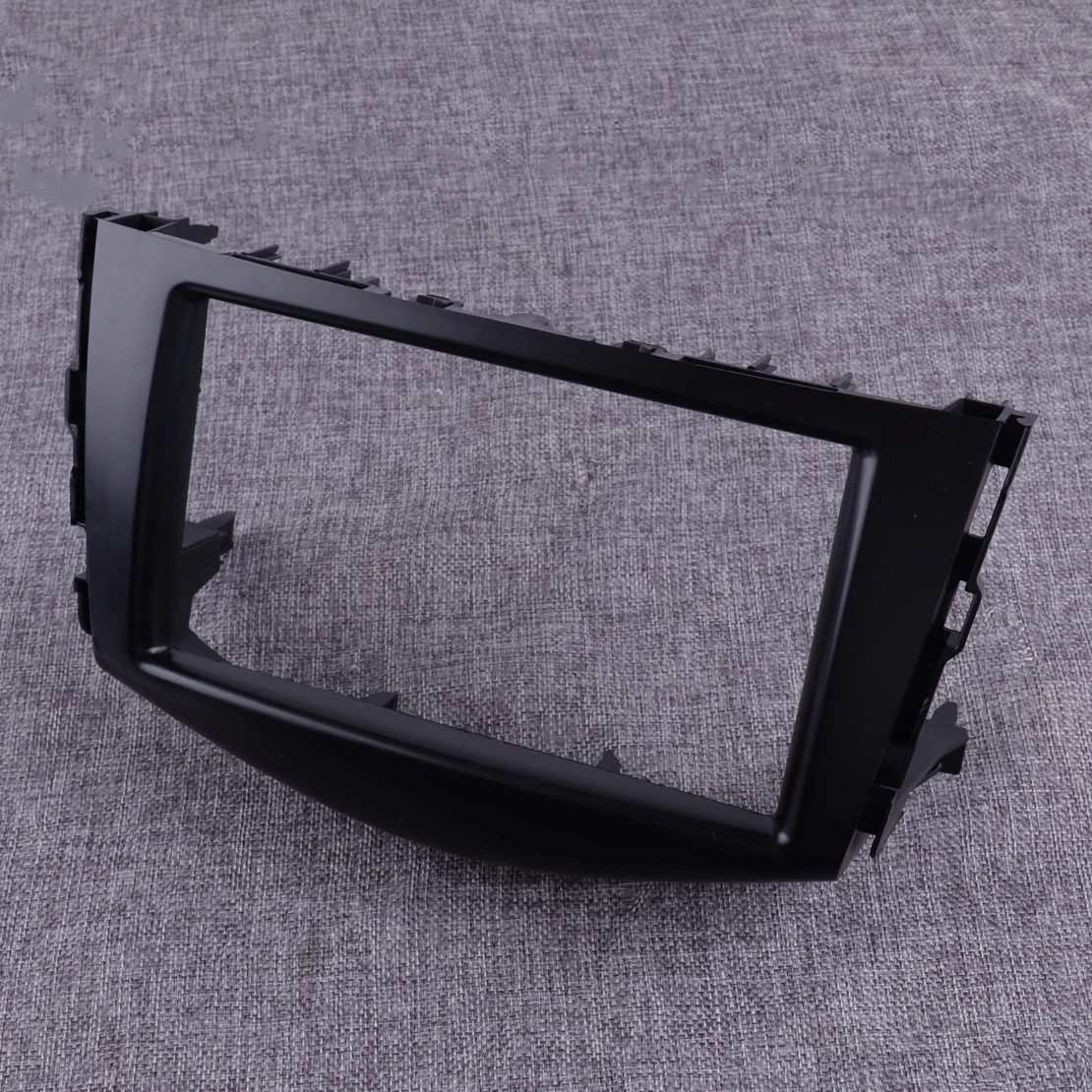 

DWCX CD DVD Player Stereo Radio Dash Fascia Panel Frame Adapter Trim Bezel Cover Kit 2 Din Fit For Toyota RAV4 2006-2012