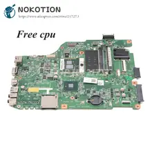 NOKOTION для Dell Inspiron N5040 Материнская плата ноутбука CN-0X6P88 0X6P88 48.4IP01.011 основная плата HM57 DDR3 Бесплатный процессор