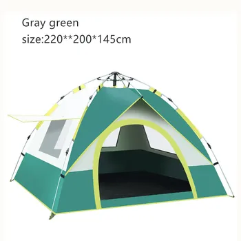 

Desert&Fox Automatic Tent 3-4 Person Camping Tent,Easy Instant Setup Protable Backpacking for Sun Shelter,Travelling,Hiking