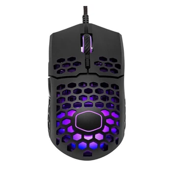 شراءMM711 العسل شل الألعاب ماوس 16000 ديسيبل متوحد الخواص Pixart PMW 3389 مستشعر بصري RGB 62KA