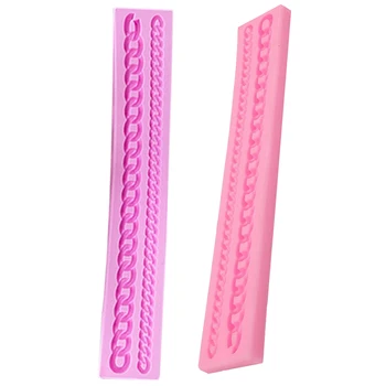 

Silicone Bag chain Fondant Cake molds