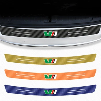 

Car Trunk Guard Plate Carbon Fiber Protector Sticker For Skoda Kodiaq Octavia Rapid Superb Fabia Karoq Car Styling Accessories