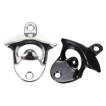 

Portable 1 x Opener Wall Drink Beer Bar Wall Mount Open (Colour: Black)