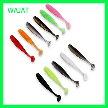 

Wajat 20 PCS soft lures made of biodegradable sea salt silicone fish bait PVC laser reflector and special fish attractant