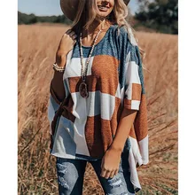 ##Special Price Autumn Women Plus Size Plaid Tops Loose Shirt Round Collar Half Sleeve Casual pullover Womens Tops And Blouses ##Special Price Autumn Women Plus Size Plaid Tops Loose Shirt Round Collar Half Sleeve Casual pullover Womens Tops And Blouses