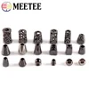 Meetee 100pcs Metal Bells Buckle Tighten Adjust Fixed Cord Lock Stopper DIY Pants Non-slip Jacket Cord End  Buckle Decor Button ► Photo 2/6