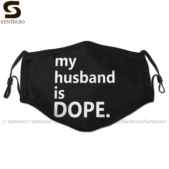 

Husband And Wife Mouth Face Mask My Husband Facial Mask Kawai Funny with 2 Filters for Adult