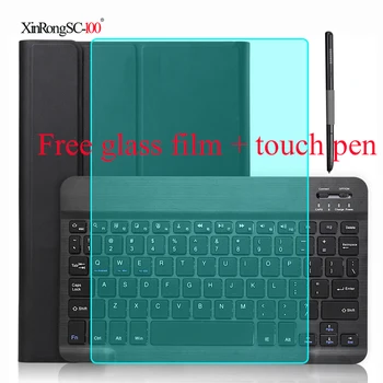 

Free film For Samsung Galaxy Tab S5e 10.5 2019 SM-T720 SM-T725 T720 T725 tablet Bluetooth Keyboard Case Leather Cover Funda