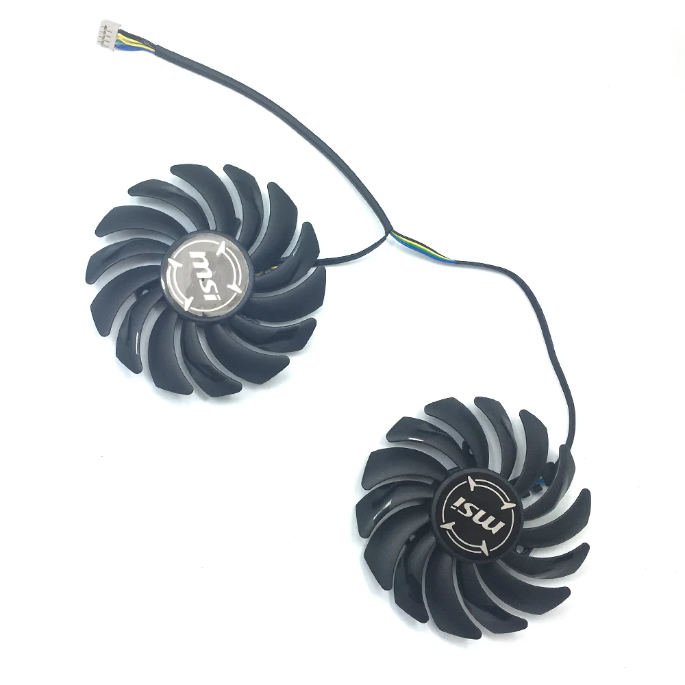 Вентилятор охлаждения для видеокарты MSI ARMOR RX470 RX 480 RX570 RX580 8G OC|Охлаждающие