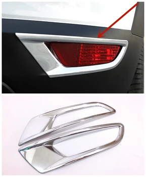 

Car Rear Fog Light Bumper Reflector Trim ABS Plastic Exterior Foglight Styling Hood Accessories For Mazda CX3 CX-3 2015-2018