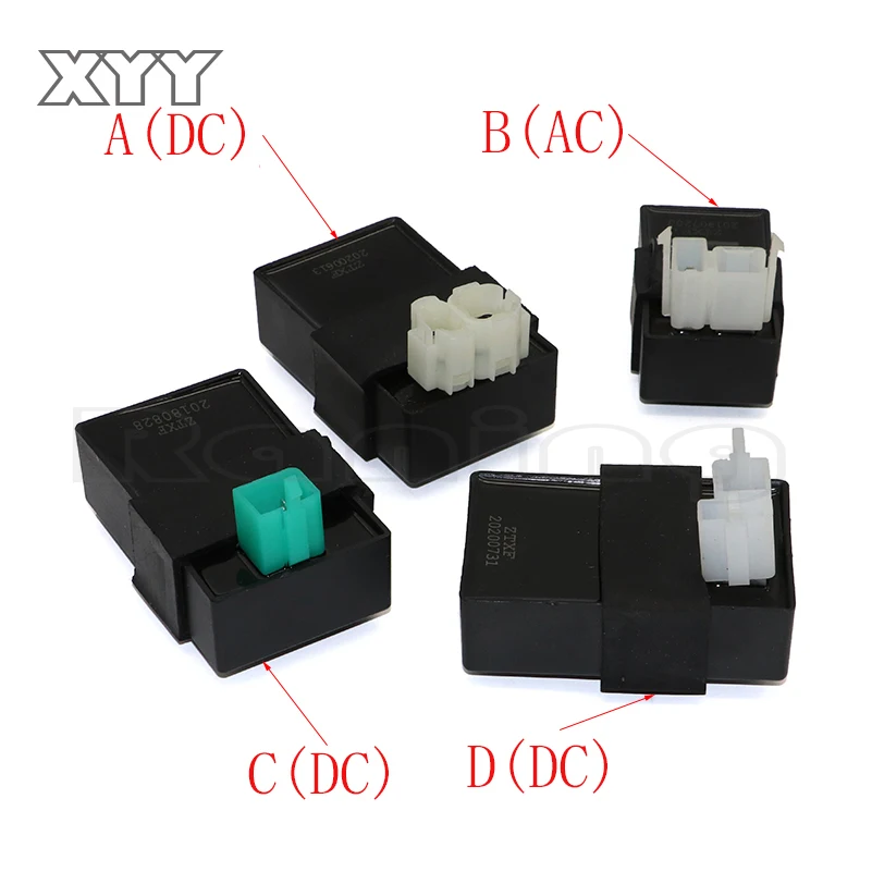 4Pin/6 Pin Ac Dc Accensione Cdi Box Per Gy6 125Cc 150Cc 200Cc 250Cc Atv Quads Ciclomotore Scooter Buggy Go Kart Moto