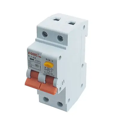 

AC 230V 40A 2 Pole Overload Protection Miniature Circuit Breaker