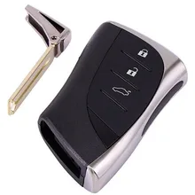 DAKATU замена Смарт-пульт дистанционного ключа оболочки чехол 3 кнопки для Lexus ES300h LX570 LS500h ES200 UX260h Брелок чехол