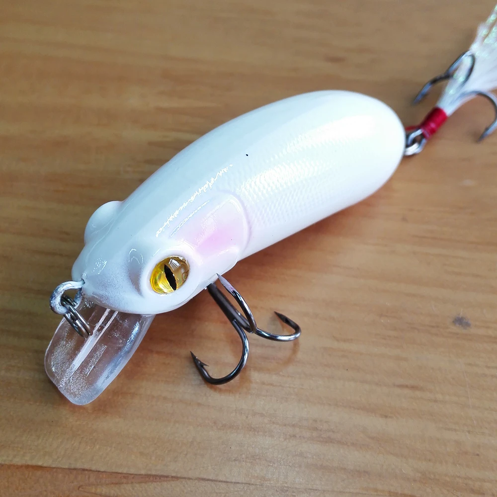 Реалистичная рыболовная приманка 62 мм 10 г с 3d глазами 8 # крючки Рыбная ловля рыба