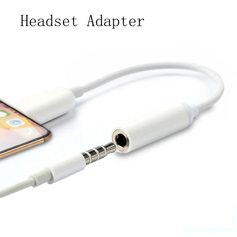 8Pin To Jack Audio Adapter Cable for Apple IPhone 14 13 12