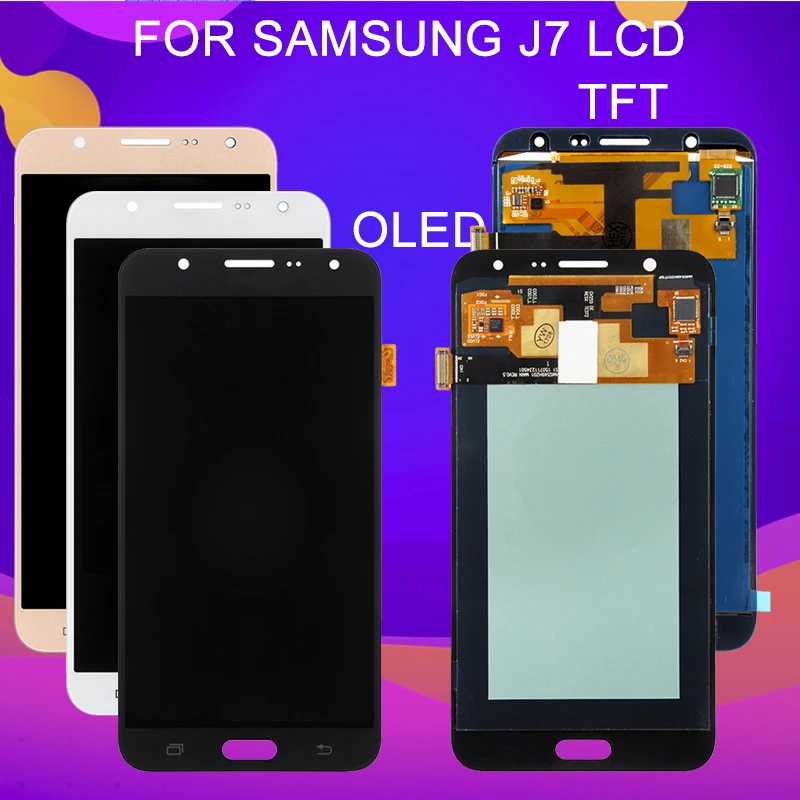 Рекламный ЖК дисплей dinfriend J700 для Samsung Galaxy J7 2015 J700M J700F с сенсорным экраном