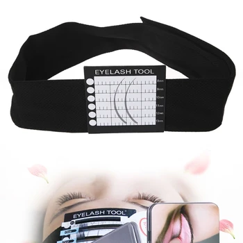 

Magnetic Eyelashes Pad Headband Headscarf for Eyelash Extension Makeup Tool