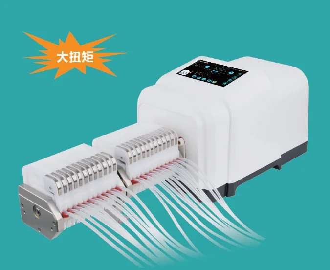 INTLLAB Peristaltic Pump with Step Motor 110240V, High Accuracy