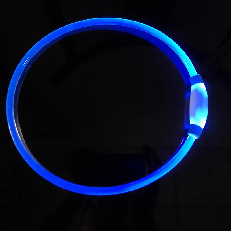 

DOGLED DOG WALKING snake chain for dog LED COLLAR