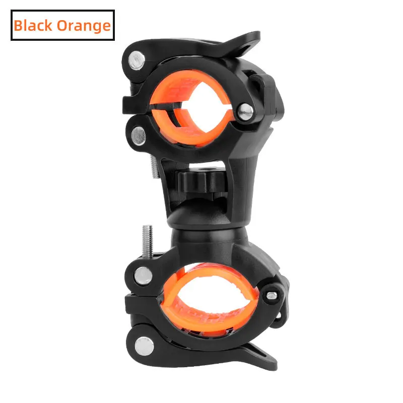 Details about   360 Degree Bicycle Bike Rotation Holder Clip Clamp Mount For LED Flashlights New 