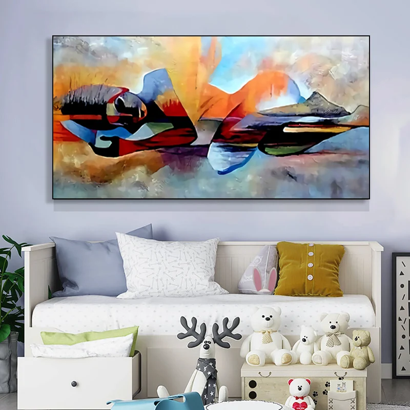 

Watercolor Lord Modern Abstract Religious Hand Painted Oil Painting for Living Room Wall Art Picture Canvas Painting