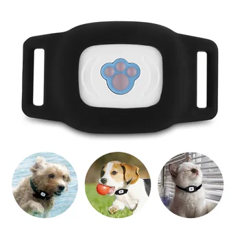 Mini Smart Pet GPS Tracker Finder WIFI LBS GPS Pet Collar Dog Cats Waterproof Anti-lost Alarm Tracking collar Locator