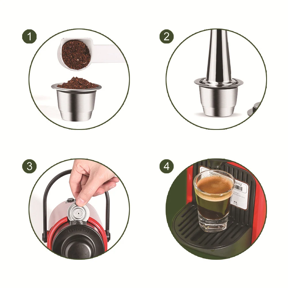 Jual Stianless Steel Coffee Capsule For 