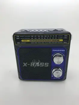 

Portable Radio with AM/FM/SW USB TF/SD MP3 Player Speaker and Rechargeable battery