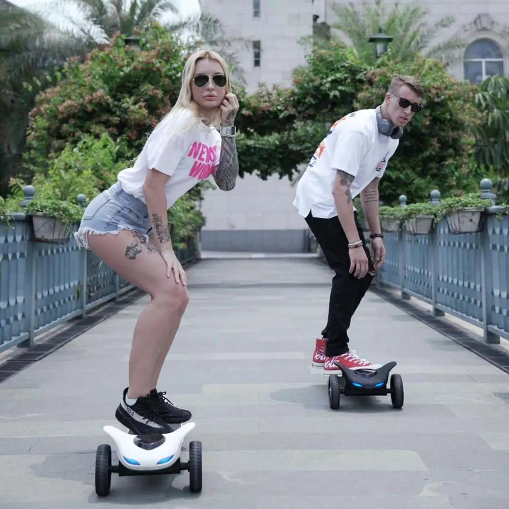 

App smart electric scooter Bluetooth music scooter with LED light e-scooter Foldable Hoverboard Patinete Electrico Scooter
