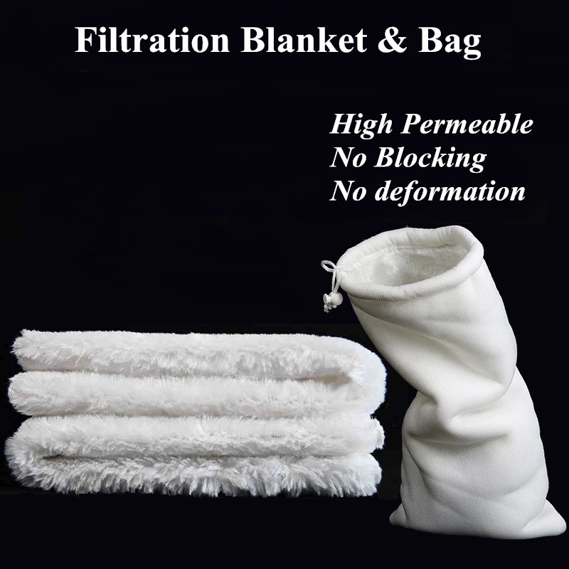 1Pcs Aquarium Filter Reuse Wash Filter Magical Blanket Bag Pad Biochemical Biological Filtration Clean for Fish Tank Aquarium
