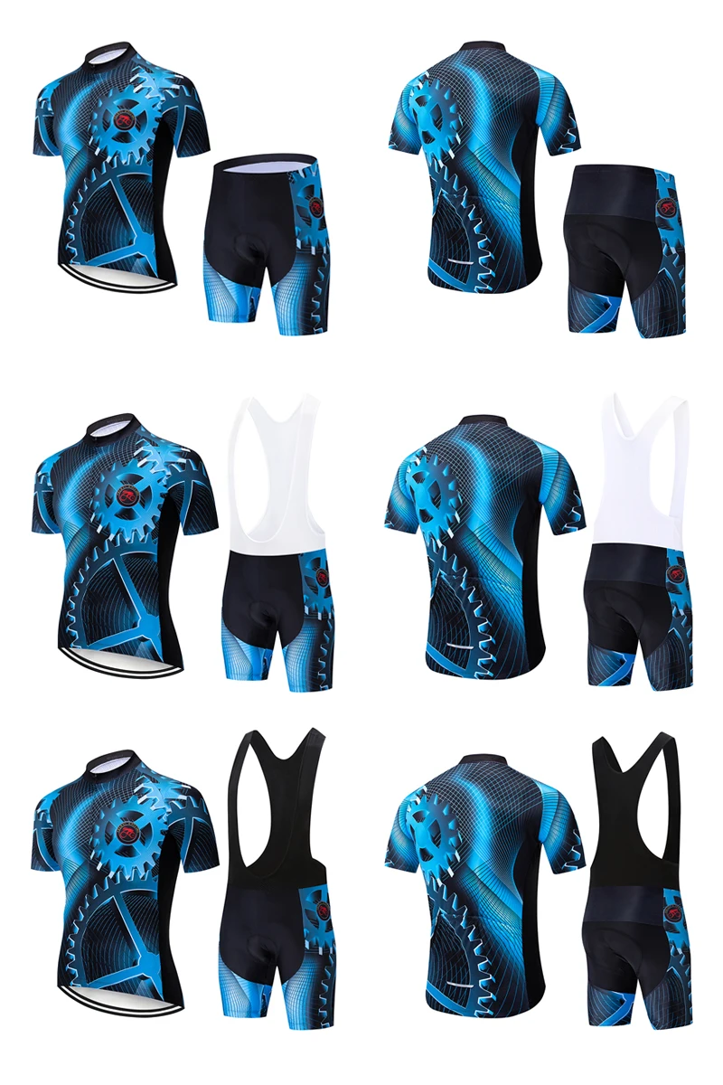 Летний комплект из лайкры и Джерси для велоспорта, Мужская дышащая одежда для велоспорта, спортивная одежда для велоспорта, костюм для мужчин mallot mtb