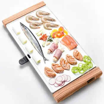 

Korean barbecue oven household electric baking pan Teppanyaki non-stick barbecue smoke-free commercial indoor barbecue pot