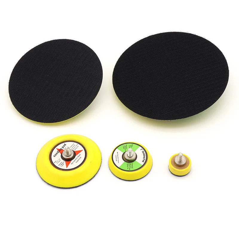 " 2" " 4" " 6" шлифовальный коврик пластина пневматические песочники диск Air Sander Pad Электрический орбитальный двойного действия пневматический полировщик инструмент