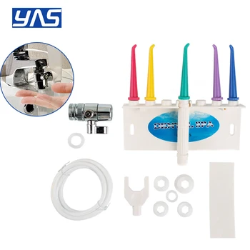 

Faucet Water Dental Flosser Oral Irrigator Jet Interdental Brush Tooth SPA Cleaner Teeth Whitening Toothbrush Cleaning DSC