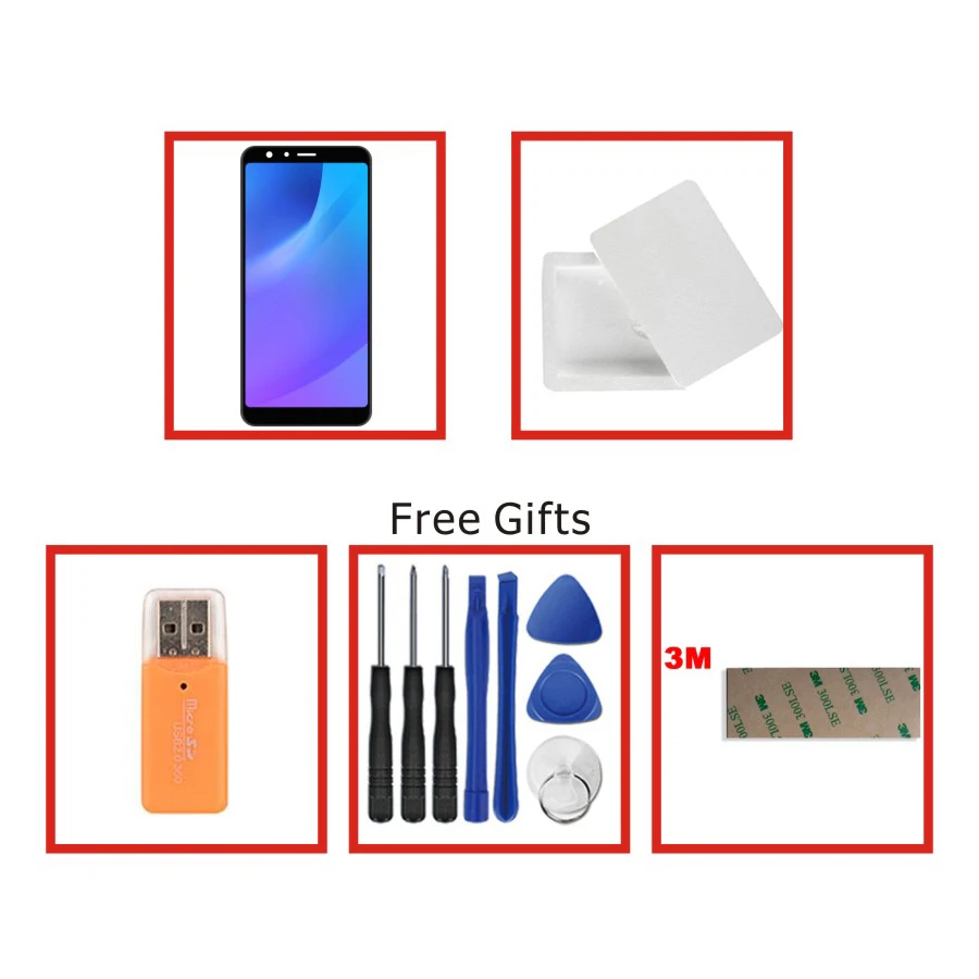 Протестированный ЖК дисплей 5 7 дюйма для ASUS Zenfone Max Plus (M1) ZB570TL с сенсорным экраном и