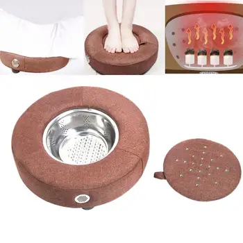 

Correction Multi-Functional Moxibustion Therapy Cushion Futon Moxibustion Stool for Home Brown Braces Supports