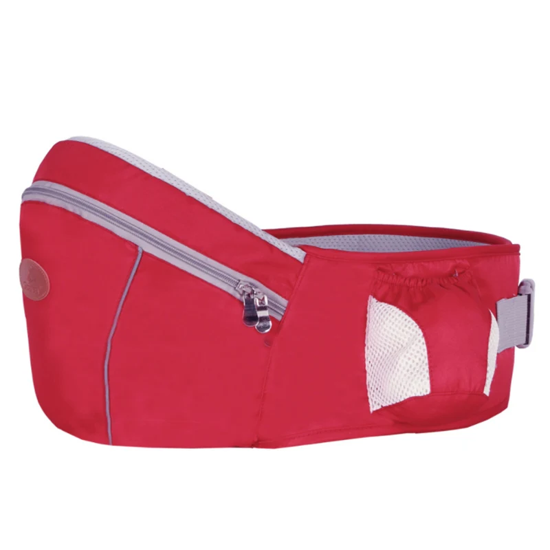 Waist belt Red Новая детская сумка-переноска, стулообразные ходунки, пояс слинг для талии, удерживающий пояс, рюкзак, группа хипсетов, детское сиденье для младенцев - Color: Waist belt Red