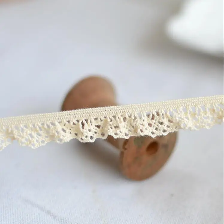 Lace Ribbon 5 Meters 13mm African Crocheted Cotton