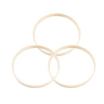 

10pcs 23cm Diameter Dream Catcher Ring Round Wooden Bamboo Hoop DIY Craft Tools with Desiccant