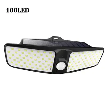 

Solar Powered Durable Foldable Spotlight Wall Lamp Wall Light Waterproof PIR Energy Saving Garden Outdoor Rotatable