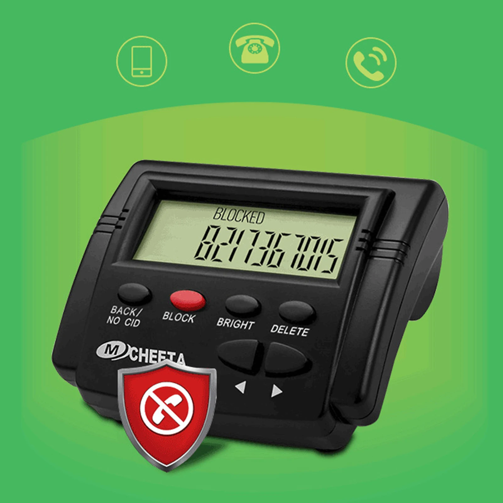 Phone Call Blocker for Landline Phones Telephone 2000 Caller ID Box