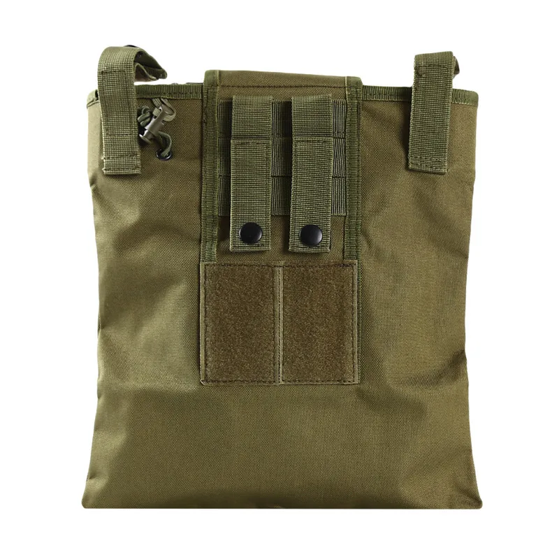 Outdoor Tactical Camouflage Accessory Foldable Hunting Large Size Bag Nylon Waist Storage Kettle Recycle Bag For Army Equipment