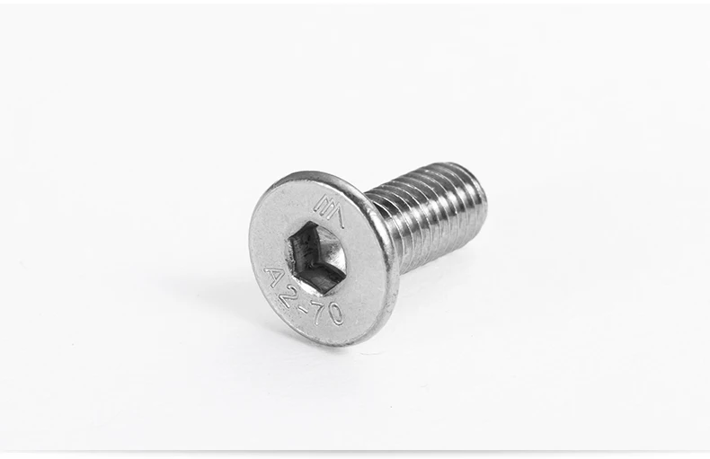 Parafusos de soquete hexagonal m6, parafusos sem