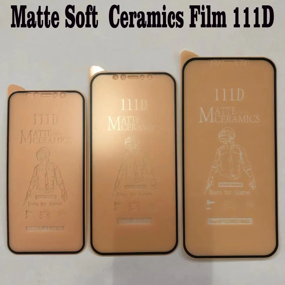 50Pcs 100D HD Soft Ceramic Film Matte Screen Protector For Xiaomi Redmi Note 11 Pro 5G For XIAO Mi 11T 11 Lite Protective Glass