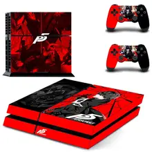 Виниловая наклейка Game Persona 5 с полным покрытием на кожу PS4 для