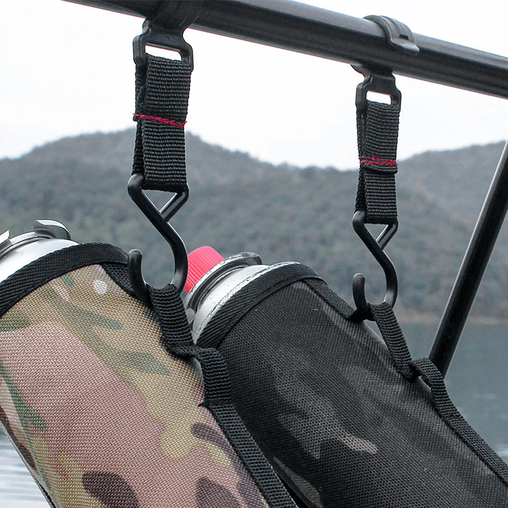 Outdoor Camping Moveable Storage Hook Detachable Hanging Hook S-Shaped tent hooks tent wind rope hook