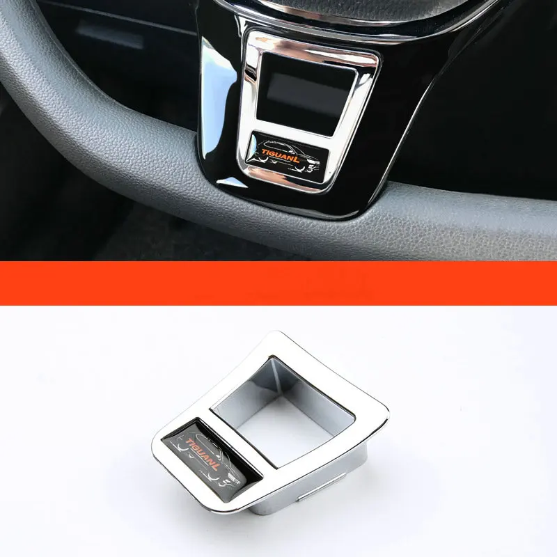 Подходит для Bora Golf 7 MK7 Polo Tiguan L Touran Passat B8L CC D образное рулевое колесо с блестками и