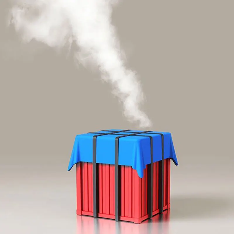 

260ML Pre-sale Mini Airdrop Box Air Humidifier Game Party Holiday Desktop Decoration Air Purificar for Home Office