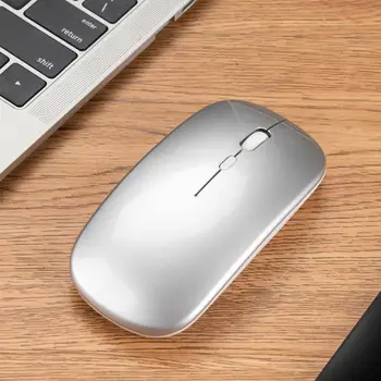

1600DPI Wireless Mouse 2.4GHz Lightweight Optical Game Mice Ultra-thin Computer Laptop Peripherals with USB Receiver
