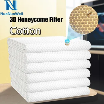 

NuoNuoWell 3D Honeycomb Filter Cotton Fish Tank Biochemical Efficient Filter Cotton Sponge Aquarium Reuseable Blanket